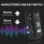 XTUGA J02 Sistema Monitor In-Ear Wireless 2.4G Stereo