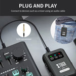 XTUGA J02 Sistema Monitor In-Ear Wireless 2.4G Stereo