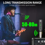 Trasmettitore e ricevitore wireless XLR UHF per microfono