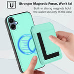 Custodia per telefono con porta carte magnetiche Magsafe staccabile CX01, For Samsung Galaxy A05, For Samsung Galaxy A05s, For Samsung Galaxy A25 5G, For Samsung Galaxy A24 4G