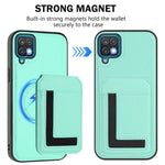 Custodia per telefono con porta carte magnetiche Magsafe staccabile CX01, For Samsung Galaxy A12 5G / 4G, For Samsung Galaxy A04, For Samsung Galaxy A13 5G / A04s, For Samsung Galaxy A53 5G