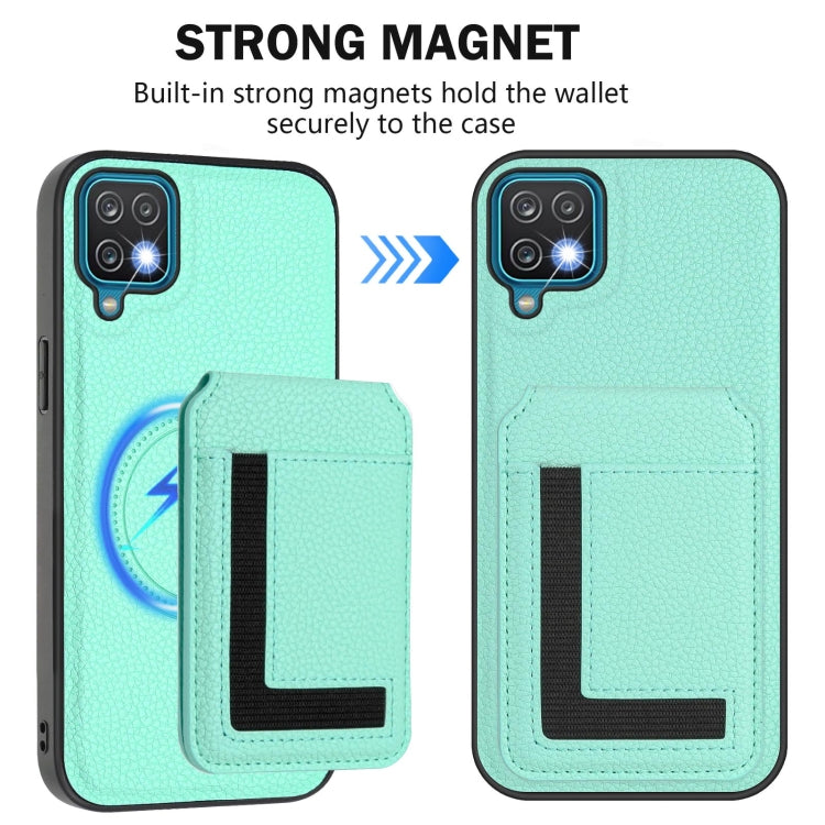 Custodia per telefono con porta carte magnetiche Magsafe staccabile CX01, For Samsung Galaxy A12 5G / 4G, For Samsung Galaxy A04, For Samsung Galaxy A13 5G / A04s, For Samsung Galaxy A53 5G