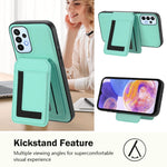 Custodia per telefono con porta carte magnetiche Magsafe staccabile CX01, For Samsung Galaxy A23 4G / 5G, For Samsung Galaxy A14 4G / 5G, For Samsung Galaxy A34 5G, For Samsung Galaxy A54 5G