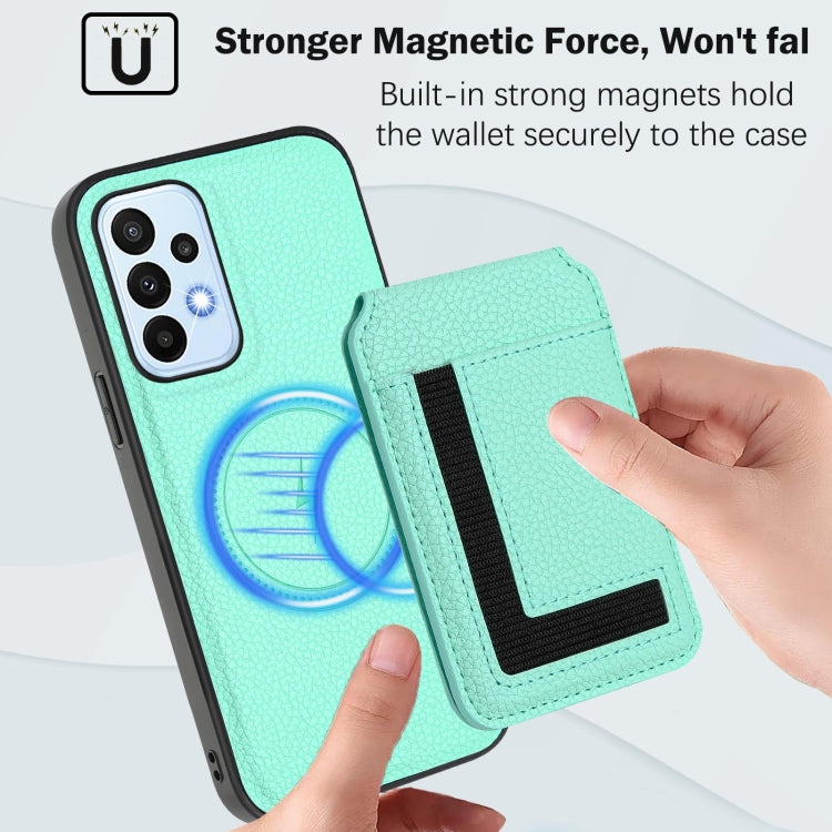 Custodia per telefono con porta carte magnetiche Magsafe staccabile CX01, For Samsung Galaxy A23 4G / 5G, For Samsung Galaxy A14 4G / 5G, For Samsung Galaxy A34 5G, For Samsung Galaxy A54 5G