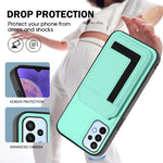 Custodia per telefono con porta carte magnetiche Magsafe staccabile CX01, For Samsung Galaxy A23 4G / 5G, For Samsung Galaxy A14 4G / 5G, For Samsung Galaxy A34 5G, For Samsung Galaxy A54 5G