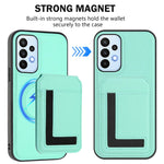 Custodia per telefono con porta carte magnetiche Magsafe staccabile CX01, For Samsung Galaxy A33 5G, For Samsung Galaxy A13 4G, For Samsung Galaxy A32 4G, For Samsung Galaxy A32 5G
