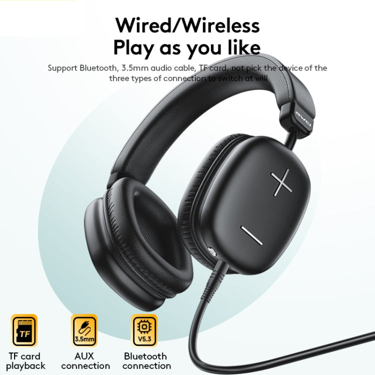 Awei AT6 Cuffie stereo wireless Bluetooth V5.4