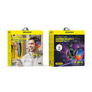 Awei GM-11 Cuffie cablate luminose, lunghezza cavo: 2 m