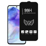 Pellicola in vetro temperato a schermo intero con grande arco in alluminio, For Samsung Galaxy A16, For Samsung Galaxy A16 5G, For Samsung Galaxy A06, For Samsung Galaxy A25, For Samsung Galaxy A15 5G, For Samsung Galaxy A55, For Samsung Galaxy A35    ...
