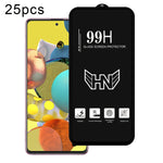 25 pezzi di pellicola in vetro temperato a schermo intero con grande arco in alluminio, For Samsung Galaxy A16, For Samsung Galaxy A16 5G, For Samsung Galaxy A06, For Samsung Galaxy A25, For Samsung Galaxy A15 5G, For Samsung Galaxy A55                ...