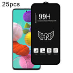 25 pezzi di pellicola in vetro temperato a schermo intero con grande arco in alluminio, For Samsung Galaxy A16, For Samsung Galaxy A16 5G, For Samsung Galaxy A06, For Samsung Galaxy A25, For Samsung Galaxy A15 5G, For Samsung Galaxy A55                ...