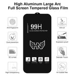 25 pezzi di pellicola in vetro temperato a schermo intero con grande arco in alluminio, For Samsung Galaxy A16, For Samsung Galaxy A16 5G, For Samsung Galaxy A06, For Samsung Galaxy A25, For Samsung Galaxy A15 5G, For Samsung Galaxy A55                ...