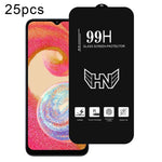 25 pezzi di pellicola in vetro temperato a schermo intero con grande arco in alluminio, For Samsung Galaxy A16, For Samsung Galaxy A16 5G, For Samsung Galaxy A06, For Samsung Galaxy A25, For Samsung Galaxy A15 5G, For Samsung Galaxy A55                ...