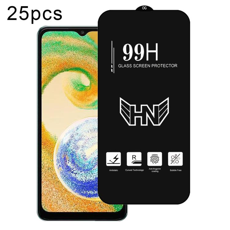 25 pezzi di pellicola in vetro temperato a schermo intero con grande arco in alluminio, For Samsung Galaxy A16, For Samsung Galaxy A16 5G, For Samsung Galaxy A06, For Samsung Galaxy A25, For Samsung Galaxy A15 5G, For Samsung Galaxy A55                ...