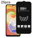 25 pezzi di pellicola in vetro temperato a schermo intero con grande arco in alluminio, For Samsung Galaxy A16, For Samsung Galaxy A16 5G, For Samsung Galaxy A06, For Samsung Galaxy A25, For Samsung Galaxy A15 5G, For Samsung Galaxy A55                ...