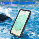 Custodia per telefono RedPepper antiurto IP68 impermeabile in PC ibrido TPU, For Samsung Galaxy S26+ 5G, For Samsung Galaxy S26 Ultra 5G, For Samsung Galaxy S26 5G, For Samsung Galaxy S25 FE 5G, For Samsung Galaxy S24 FE 5G