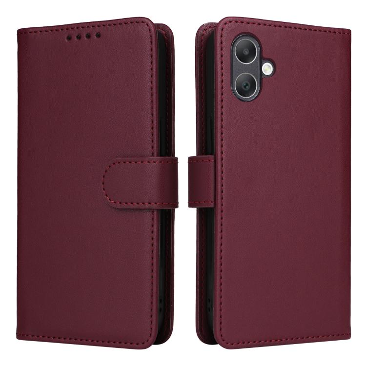 BETOPNICE BN-005 Custodia per telefono in vera pelle imitazione staccabile 2 in 1, For Galaxy A06 4G
