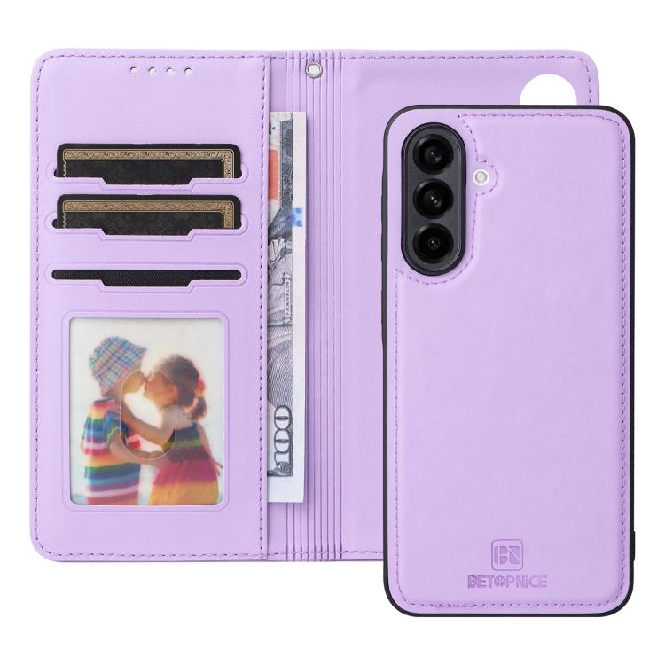 BETOPNICE BN-005 Custodia per telefono in vera pelle imitazione staccabile 2 in 1, For Galaxy A56 5G, For Galaxy A26 5G, For Galaxy A36 5G, For Galaxy A16 5G