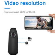007 Videoregistratore HD 1080P con clip posteriore, 007