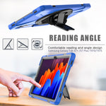 Custodia silicone antiurto per Samsung Galaxy Tab S7+