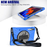 Custodia silicone antiurto per Samsung Galaxy Tab S7+