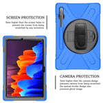 Custodia silicone antiurto per Samsung Galaxy Tab S7+