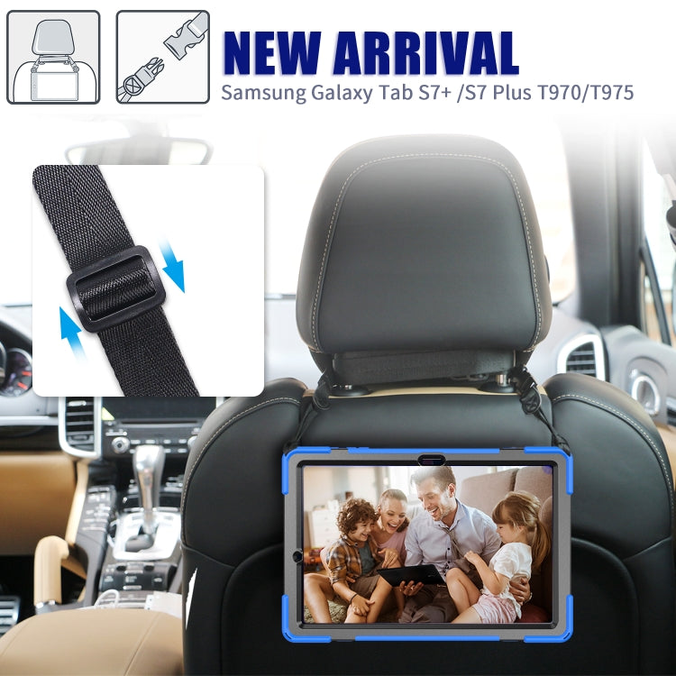 Custodia silicone antiurto per Samsung Galaxy Tab S7+