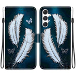 Custodia per telefono in pelle con disegno colorato con texture di cristallo, For Samsung Galaxy S23 FE 5G