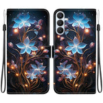 Custodia per telefono in pelle con disegno colorato con texture di cristallo, For Samsung Galaxy S26+ 5G