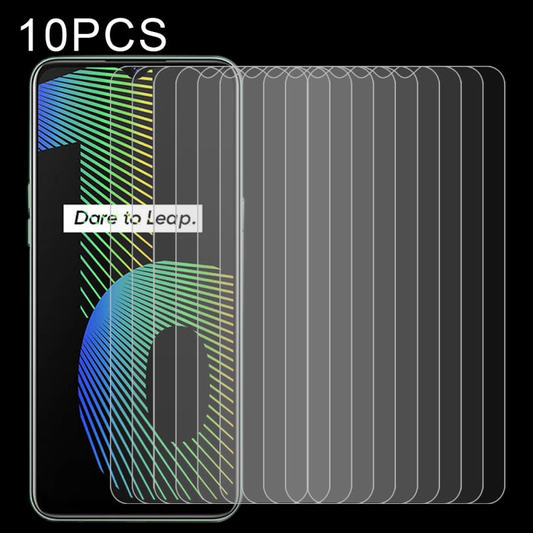 10 pellicole in vetro temperato da 0,26 mm 9H 2,5D, For OPPO Realme Narzo 10, For OPPO Realme Narzo 10A, For Xiaomi Mi 10 Lite Zoom