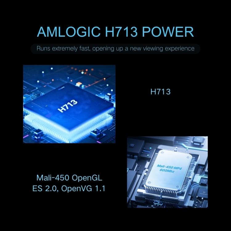 Proiettore intelligente A10 Plus 1280 x 720P 200ANSI Amlogic H713 CPU Android 11.0, US Plug, EU Plug, UK Plug, AU Plug