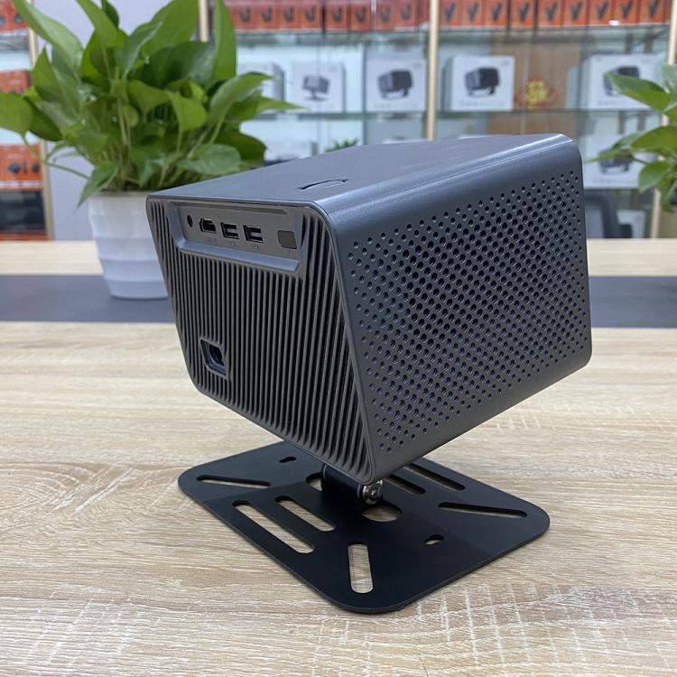 M10 Plus 1280 x 720P 200ANSI Amlogic H713 CPU Android 11 Proiettore intelligente con staffa, US Plug, EU Plug, UK Plug, AU Plug