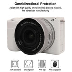 Custodia protettiva in silicone morbido lucido, For Sony ZV-E10 II / ZV-E10M2