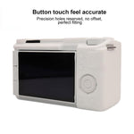 Custodia protettiva in silicone morbido lucido, For Sony ZV-E10 II / ZV-E10M2