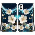 Custodia per telefono in pelle con disegno colorato con texture di cristallo, For Samsung Galaxy A05