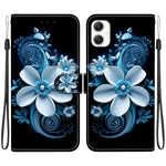 Custodia per telefono in pelle con disegno colorato con texture di cristallo, For Samsung Galaxy A05