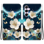 Custodia per telefono in pelle con disegno colorato con texture di cristallo, For Samsung Galaxy A55 5G