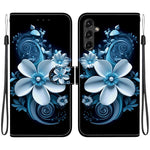 Custodia per telefono in pelle con disegno colorato con texture di cristallo, For Samsung Galaxy A14 5G