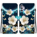 Custodia per telefono in pelle con disegno colorato con texture di cristallo, For Samsung Galaxy A32 5G