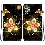 Custodia per telefono in pelle con disegno colorato con texture di cristallo, For Samsung Galaxy A32 5G