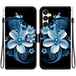 Custodia per telefono in pelle con disegno colorato con texture di cristallo, For Samsung Galaxy A25 5G