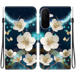 Custodia per telefono in pelle con disegno colorato con texture di cristallo, For Galaxy A27 5G
