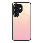 Custodia per telefono in vetro con colori sfumati, For Samsung Galaxy S26+ 5G, For Samsung Galaxy S26 Ultra 5G, For Samsung Galaxy S26 5G