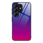 Custodia per telefono in vetro con colori sfumati, For Samsung Galaxy S26+ 5G, For Samsung Galaxy S26 Ultra 5G, For Samsung Galaxy S26 5G