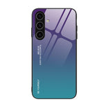 Custodia per telefono in vetro con colori sfumati, For Samsung Galaxy S26+ 5G, For Samsung Galaxy S26 Ultra 5G, For Samsung Galaxy S26 5G