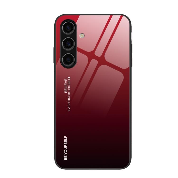 Custodia per telefono in vetro con colori sfumati, For Samsung Galaxy S26+ 5G, For Samsung Galaxy S26 Ultra 5G, For Samsung Galaxy S26 5G