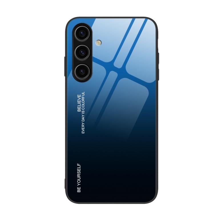 Custodia per telefono in vetro con colori sfumati, For Samsung Galaxy S26+ 5G, For Samsung Galaxy S26 Ultra 5G, For Samsung Galaxy S26 5G