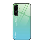Custodia per telefono in vetro con colori sfumati, For Samsung Galaxy S26+ 5G, For Samsung Galaxy S26 Ultra 5G, For Samsung Galaxy S26 5G