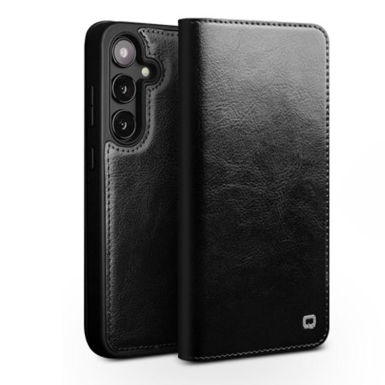 Custodia per telefono in vera pelle QIALINO, For Samsung Galaxy S26+ 5G, For Samsung Galaxy S26 Ultra 5G, For Samsung Galaxy S26 5G, For Samsung Galaxy S25 5G, For Samsung Galaxy S25+ 5G, For Samsung Galaxy S25 Ultra 5G
