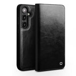 Custodia per telefono in vera pelle QIALINO, For Samsung Galaxy S26+ 5G, For Samsung Galaxy S26 Ultra 5G, For Samsung Galaxy S26 5G, For Samsung Galaxy S25 5G, For Samsung Galaxy S25+ 5G, For Samsung Galaxy S25 Ultra 5G